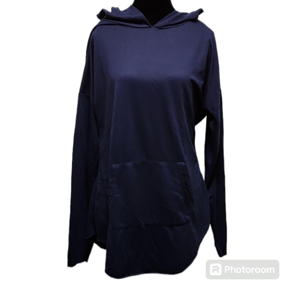 🔖3 For $10 🛍 Fashion - dark blue lightweight hoodie XL